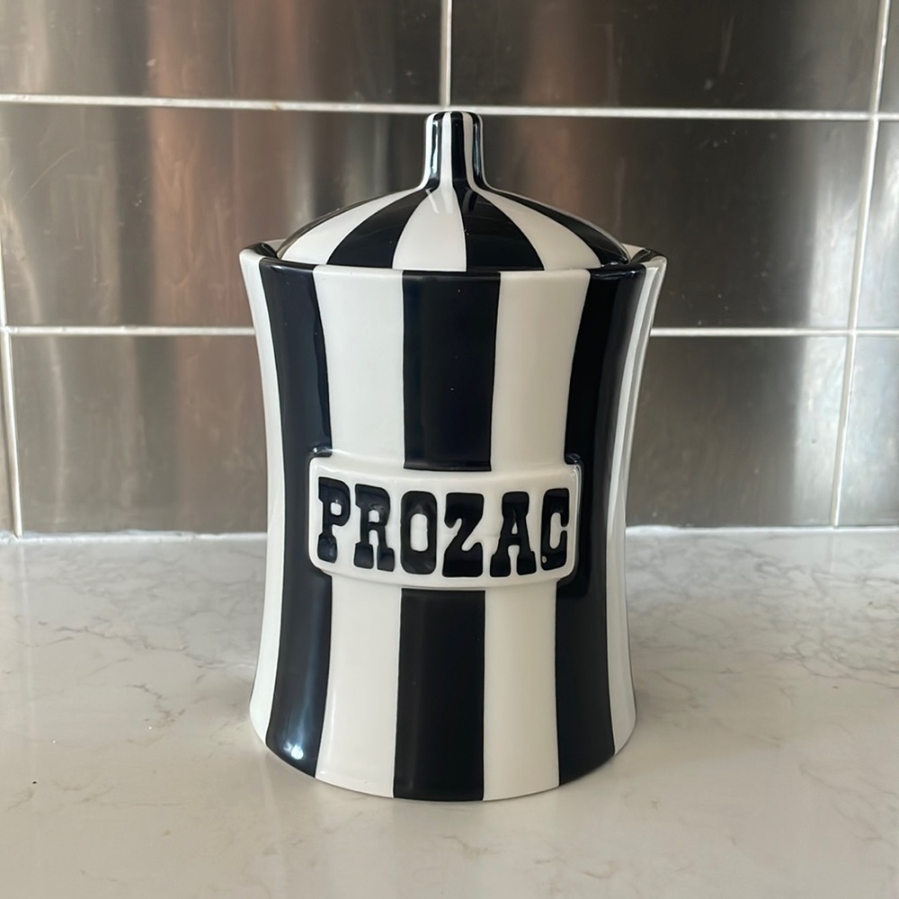 Jonathan Adler Prozac Jar Canister
